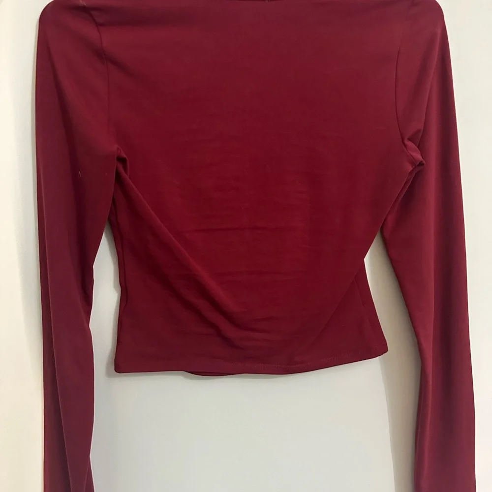Garage Red Long Sleeve Top - Picture 3 of 3